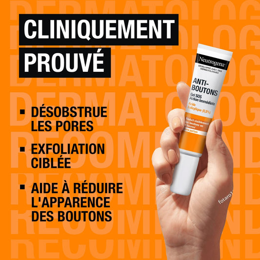 NEUTROGENA Anti-Blemish Face Care Instant Action SOS Gel