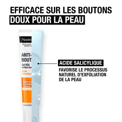 Soin Visage Anti-Boutons Gel Sos Action Immédiate NEUTROGENA