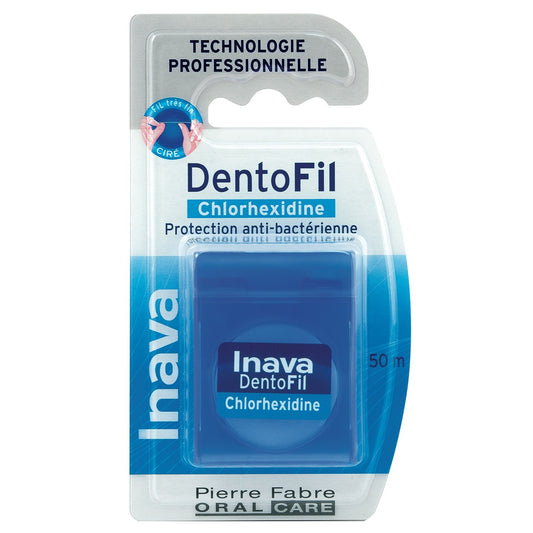 INAVA Anti-Bacterial Chlorhexidine Dental Floss
