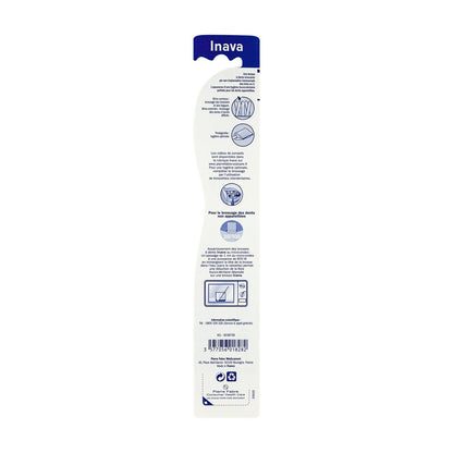 INAVA Medium Orthodontic Appliance Toothbrush