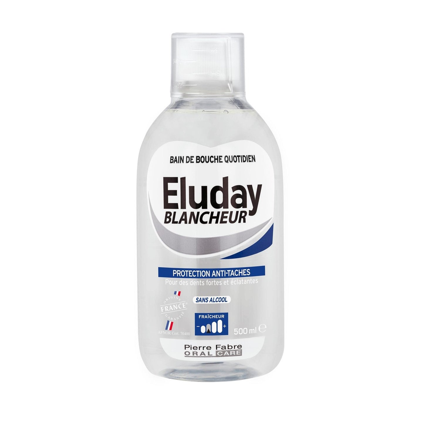 Whitening Mouthwash Maintains Natural Whiteness Strengthens Enamel Mentholated Flavor Alcohol-Free ELUDAY CARE