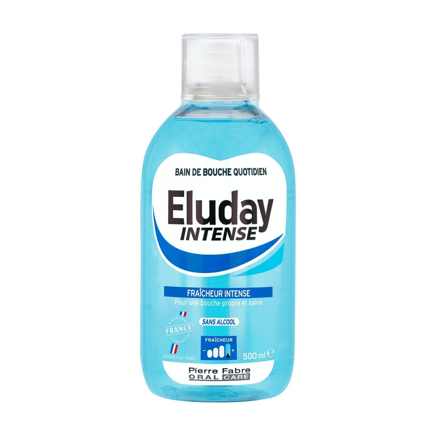 Bain de Bouche Fraîcheur Intense Quotidien Menthe ELUDRIL