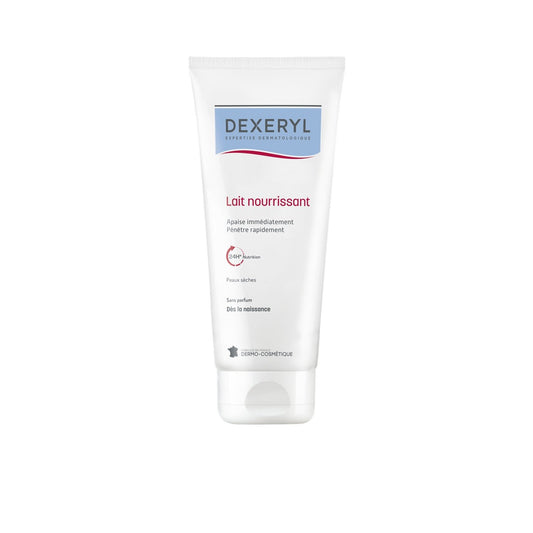 Lait Corps Peau Sèche 24h de Nutrition Riche et Nourrissant DEXERYL le tube de 200mL