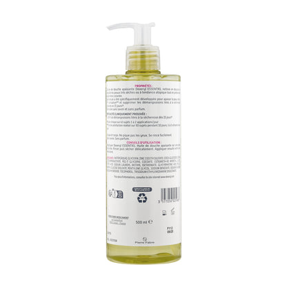 Huile de douche Corps Peaux Sèches à Tendance Atopique Nettoie et Apaise Dexeryl Essentiel DEXERYL 