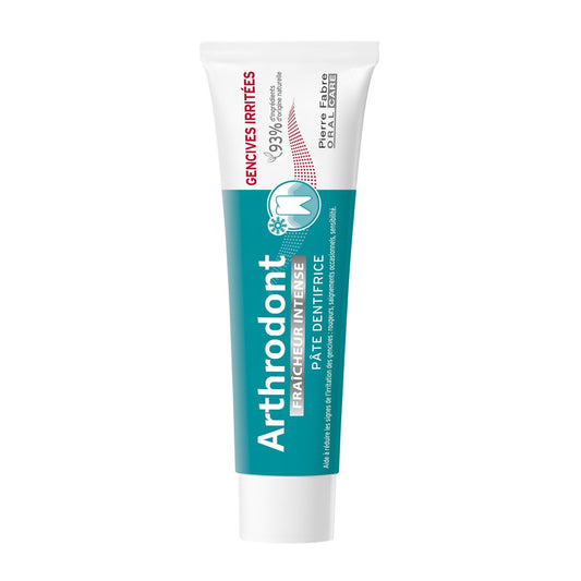 Dentifrice Gencives Sensibles Fraîcheur Intense Apaise les Gencives ARTHRODONT le tube e 75mL