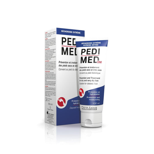 Crème Pieds Très Secs Hydratant PEDIMED le flacon de 100mL