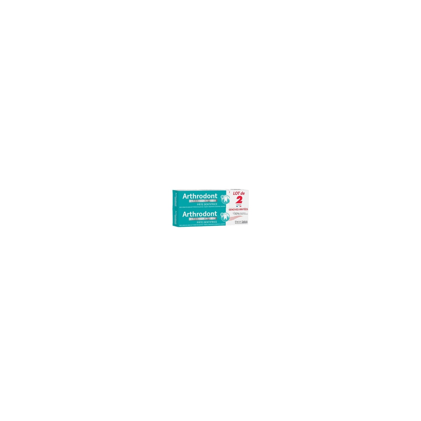 Dentifrice Gencives Irritées Fraîcheur Intense ARTHRODONT 