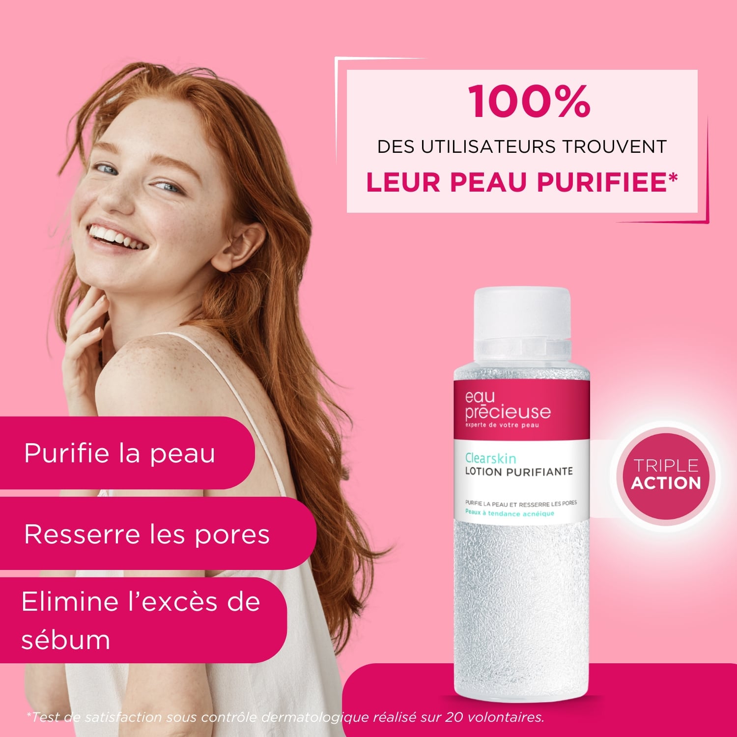 Lotion Clearskin Purifiante EAU PRECIEUSE 