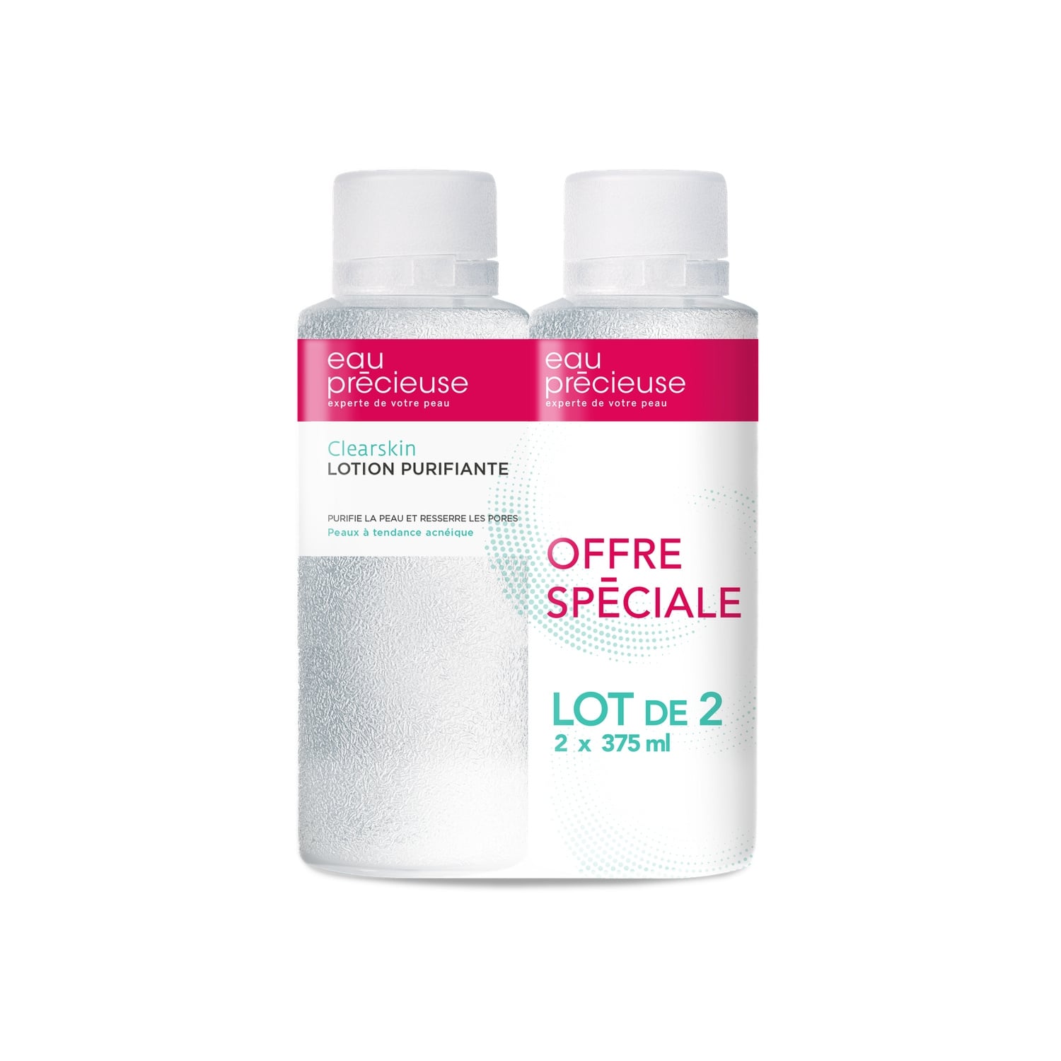 Lotion Visage Peaux à Tendance Acnéique Purifiante et Nettoyante EAU PRECIEUSE 