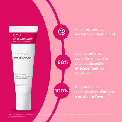 Soin Visage clearskin sos boutons EAU PRECIEUSE 