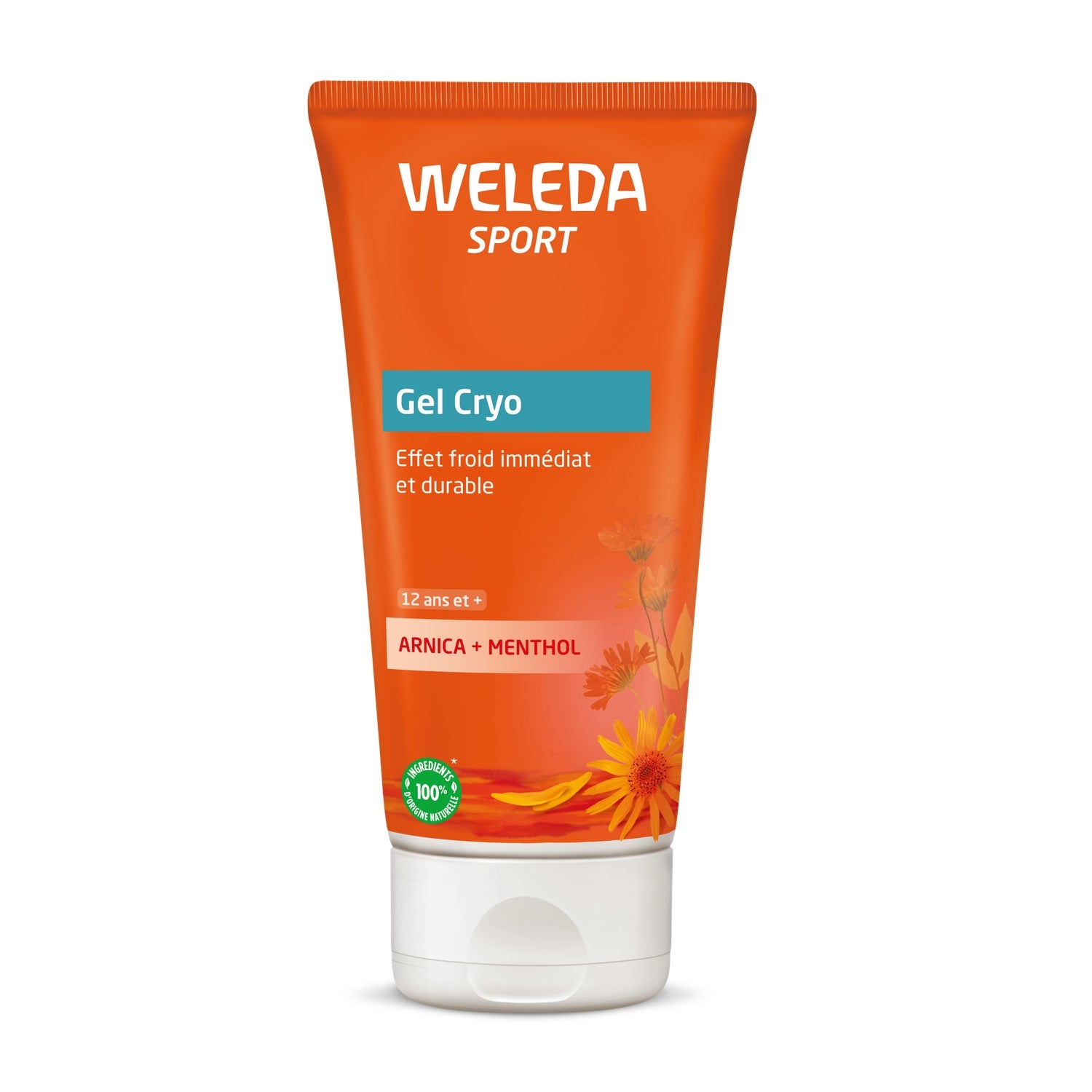Gel Cryo Effet Froid Immédiat et Durable Arnica + Menthol Sport WELEDA 