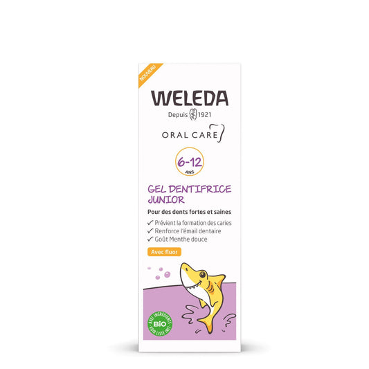 Dentifrice Enfant 6-12 ans Fluor Anti-caries WELEDA 
