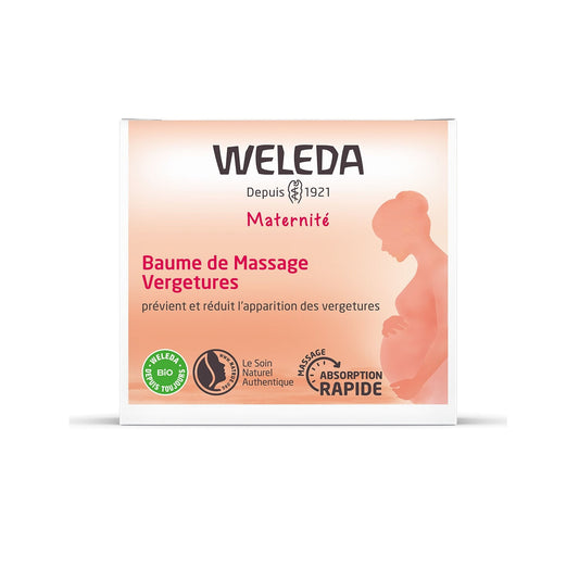 Baume Vergetures de Massage Maternité WELEDA 