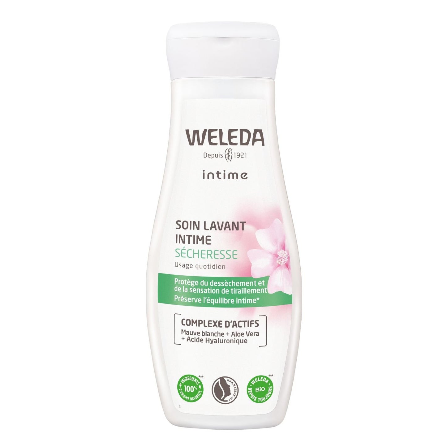 Soin Intime Sécheresse Bio WELEDA le flacon de 200mL