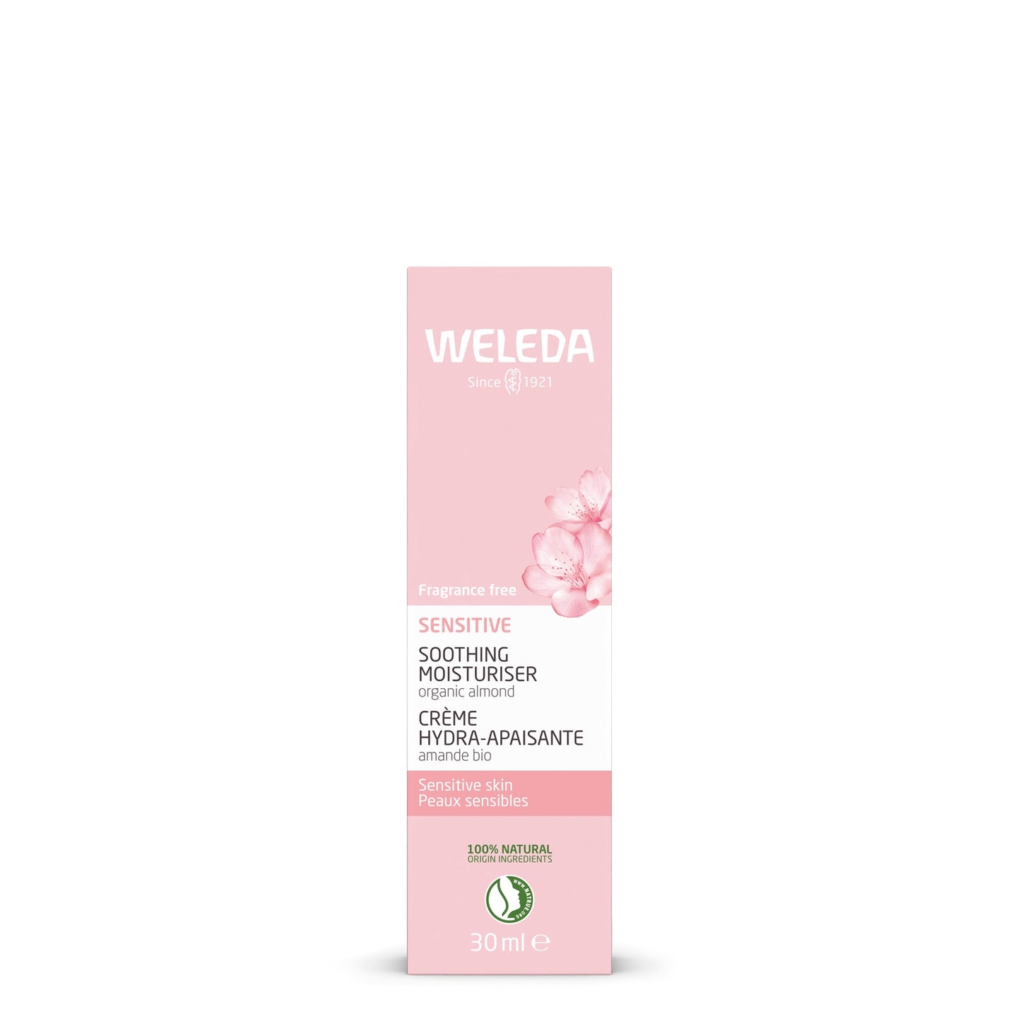 Crème Visage Peau Sensible Amande Confort Absolu WELEDA 