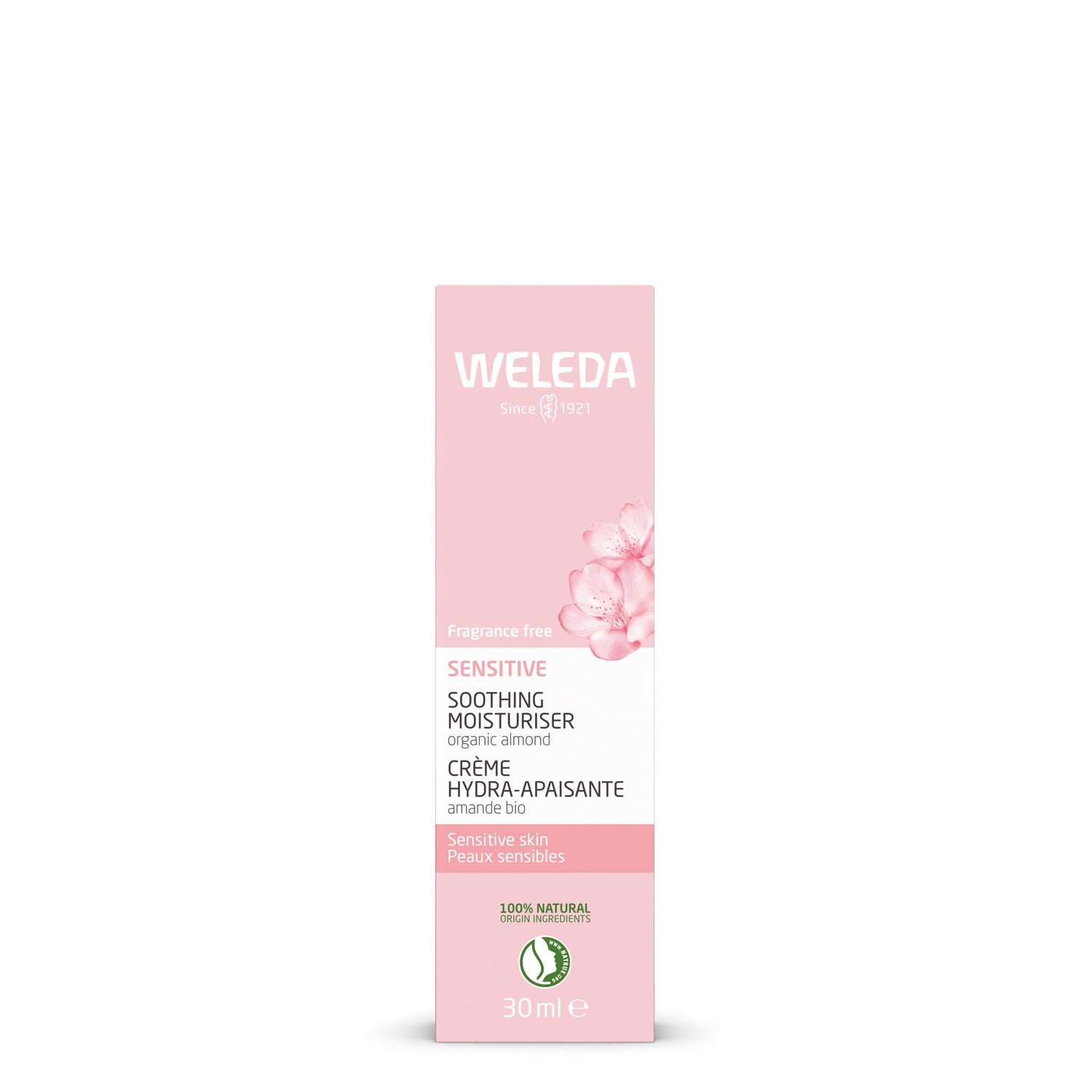 Crème Visage Peau Sensible Amande Confort Absolu WELEDA 