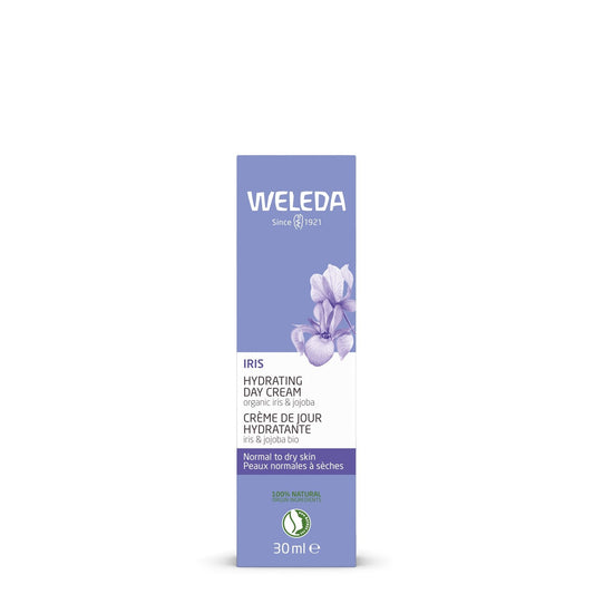 Crème Hydratante Visage Iris Bio WELEDA le tube de 30 ml