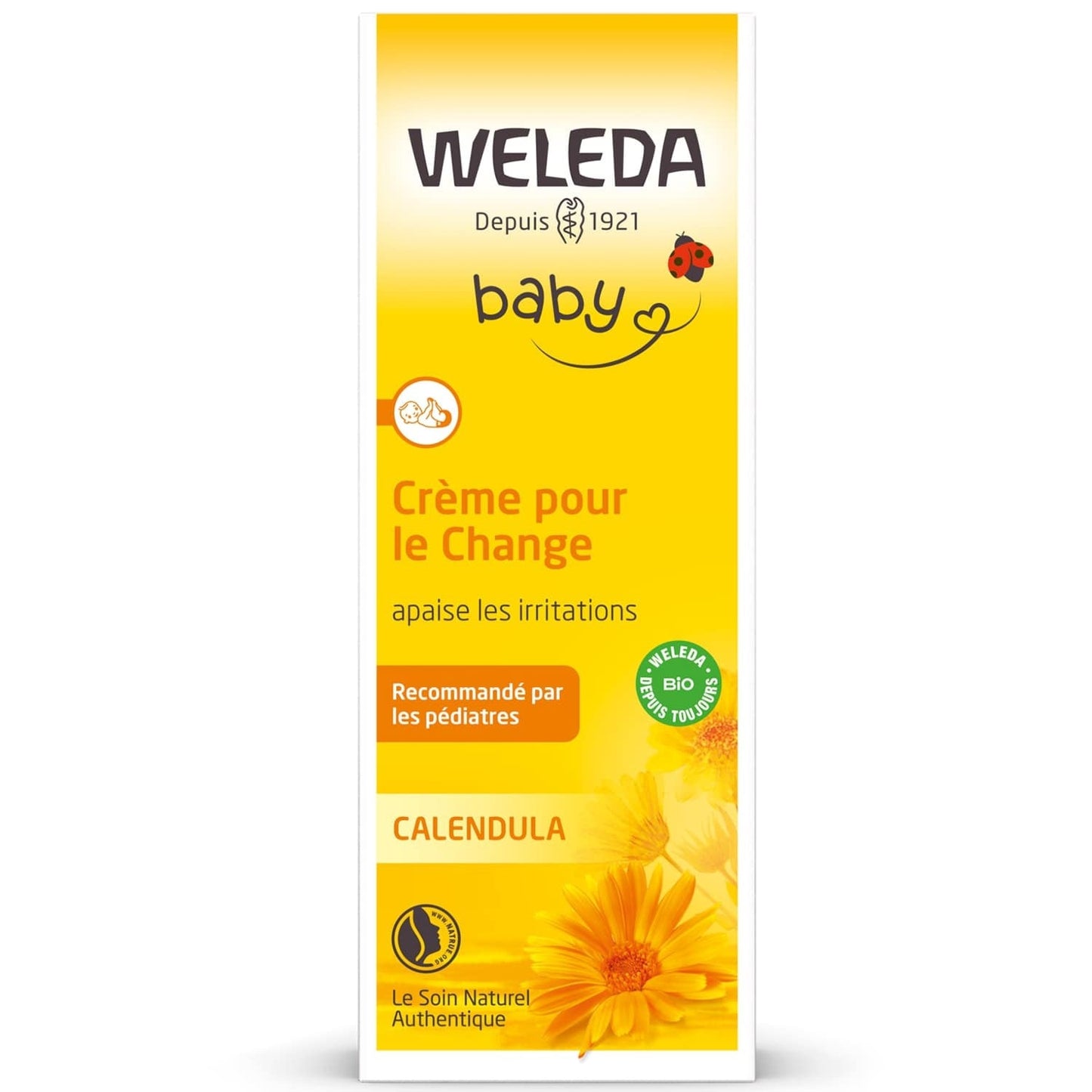 Crème change bébé au Calendula WELEDA 