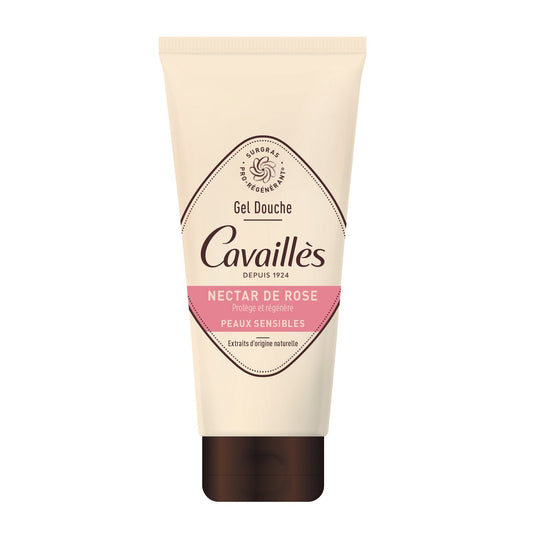 Gel Douche Peaux Sensibles Nectar de Rose Surgras Nourrissant ROGE CAVAILLES le flacon de 200mL