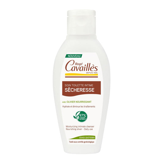Soin Intime Soin Naturel Sécheresse Extrait de Feuilles d'Olivier ROGE CAVAILLES le flacon de 100mL