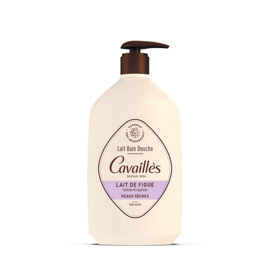 Gel Douche Corps Hydratant au Lait de Figue Peaux Sensibles ROGE CAVAILLES le flacon de 1L
