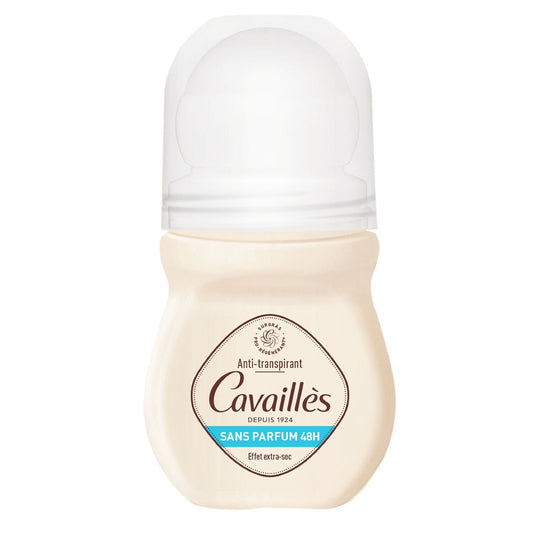 Déodorant Roll-On Homme Ou Femme Peau Sensible Sans Parfum Absorb+ ROGE CAVAILLES le roll-on