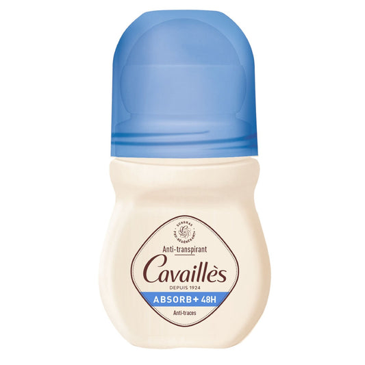 Déodorant Roll-On Femme Efficacité 48h Anti-Transpirant Anti-Odeurs Absorb+ ROGE CAVAILLES le roll-on