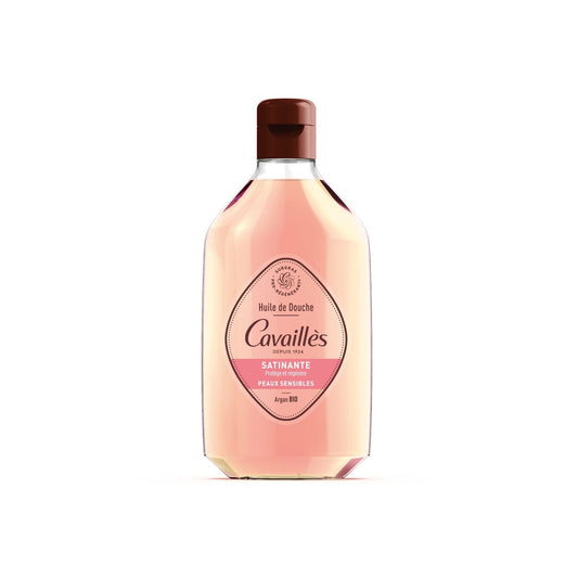 Huile de Douche Peaux Sèches et Sensibles Protège et Régénère Argan Satinante Bio ROGE CAVAILLES le flacon de 250mL