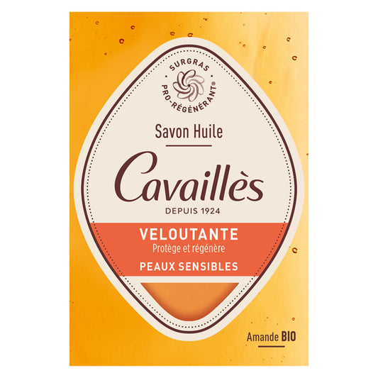 Velvety Solid Soap for Sensitive Skin with Organic Almond ROGE CAVAILLES