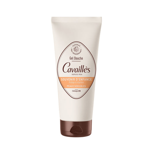 ROGE CAVAILLES Family Shower Gel for Sensitive Skin, Plant-Based Superfatted Childhood Memories