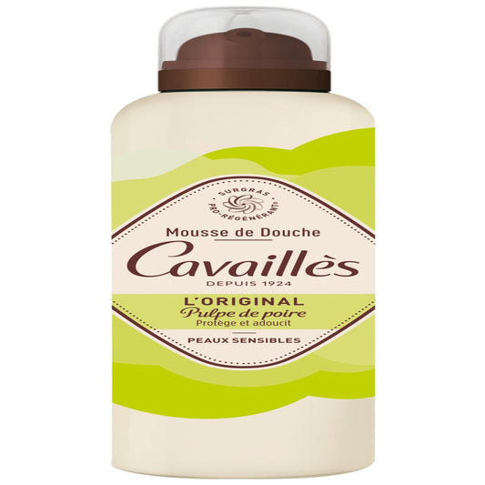Shower Gel for Sensitive Skin Creamy and Enveloping Foam with Plant-Based Pear Pulp Pro-Regenerating ROGE CAVAILLES