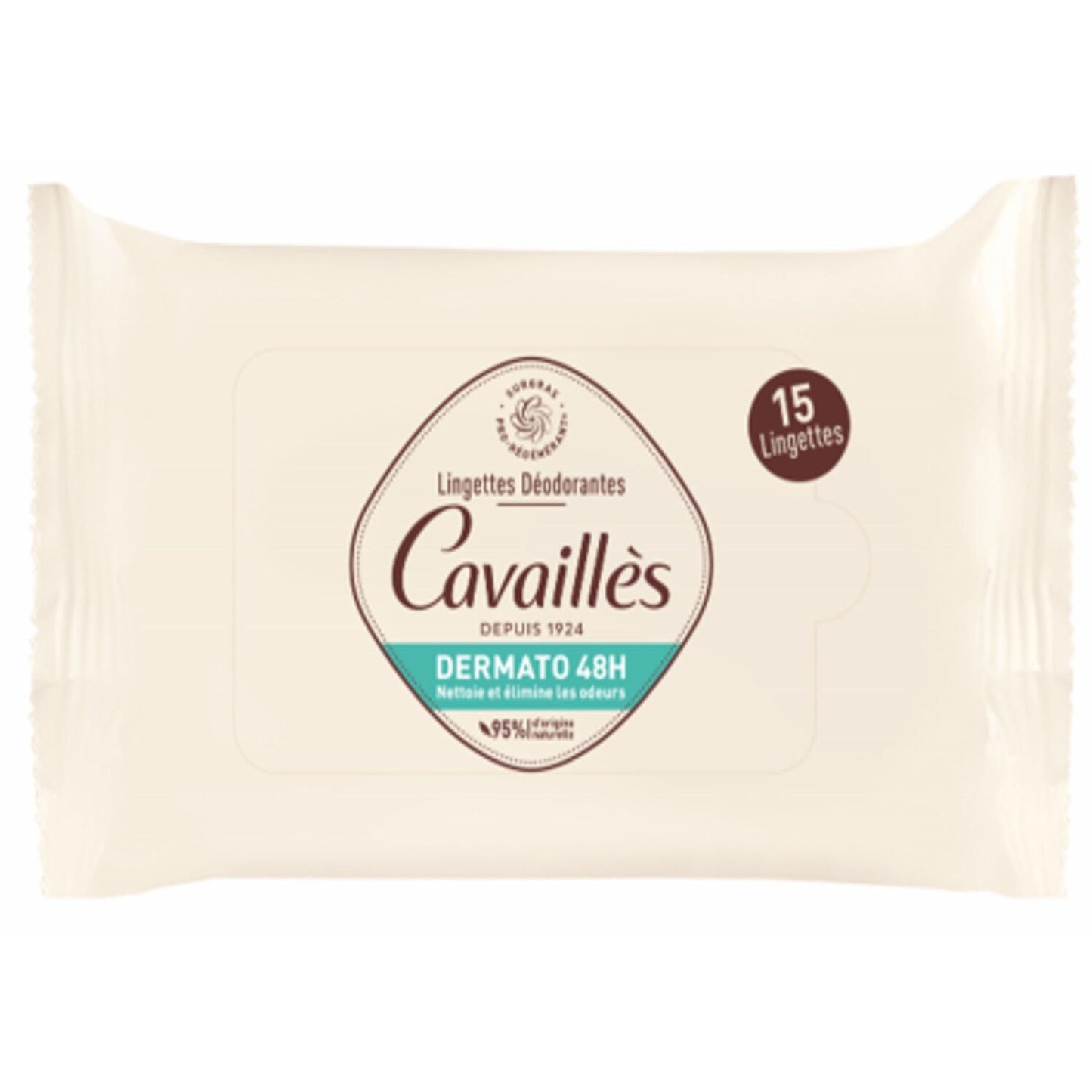 Déodorant Lingettes Femme 48h Voyage Peau Sensible ROGE CAVAILLES