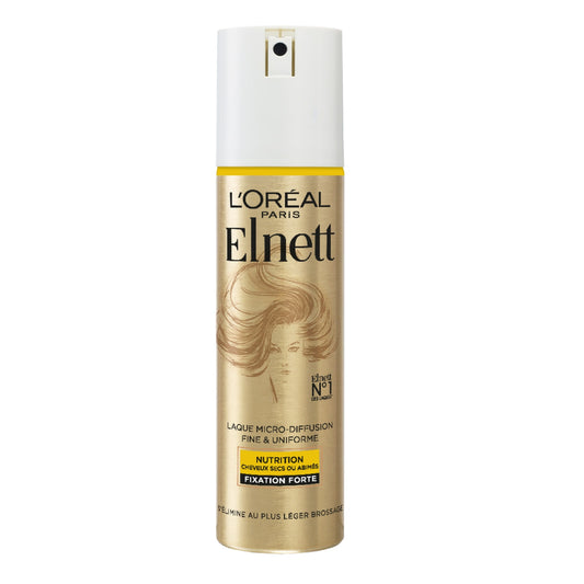 ELNETT Strong Hold Nourishing Hairspray for Dry Hair