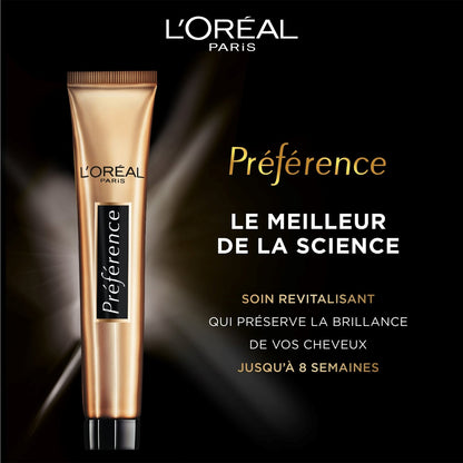Coloration Permanente 7. 4 Dublin Mango Cuivré Intense Brillance Haute Intensité Préférence L'OREAL PARIS