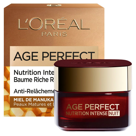 Baume Anti-Âge Réparateur Age Perfect Nutrition Intense L'OREAL PARIS le pot de 50mL