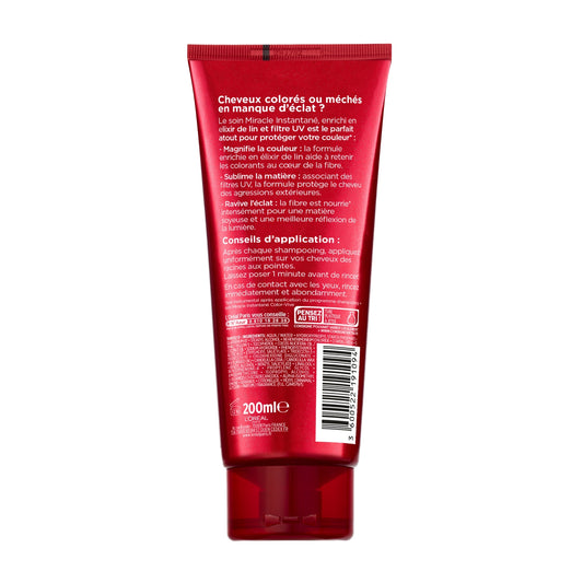 Shampoing Protecteur de Couleur Miracle Instantané Cheveux Colorés Color-Vive Elseve l'Oréal PARIS