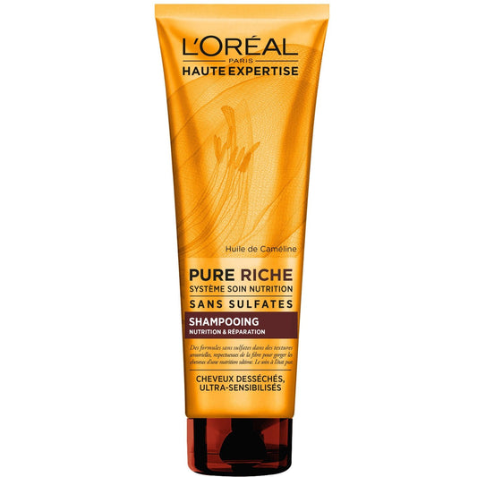 Shampoing Nutrition & Réparation Cheveux Desséches Pure Riche HAUTE EXPERTISE