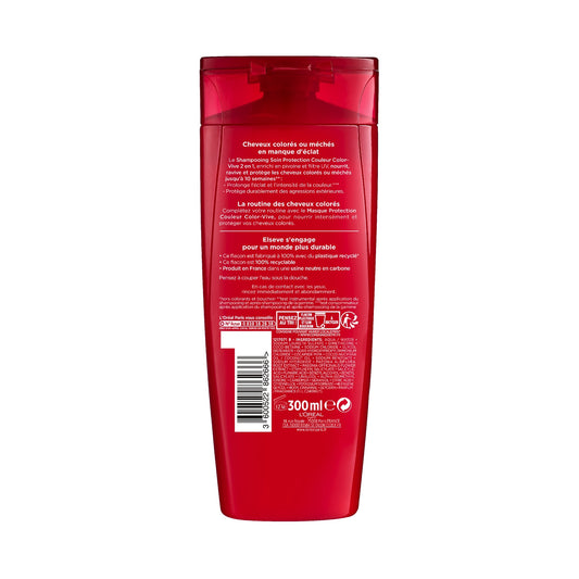 Shampoing Soin Protection Couleur Cheveux Colorés Color-Vive ELSEVE