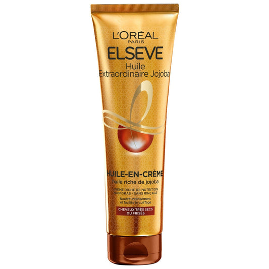 Crème Riche Nutrition Cheveux Très Secs Ou Frisés Elseve L'OREAL PARIS le flacon de 150 ml