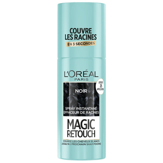 Coloration Temporaire Efface Racines Spray Retouche Racine Noir MAGIC RETOUCH la boîte