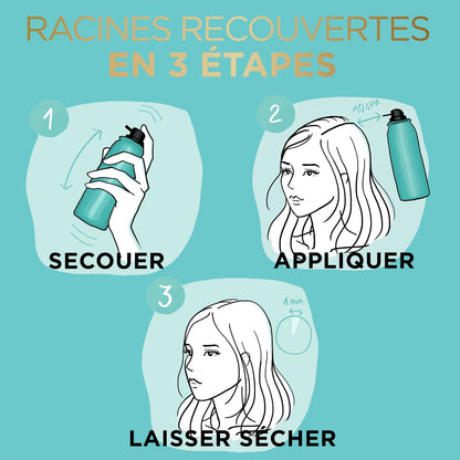 Coloration Spray Retouche Racine Blond Foncé Temporaire L'OREAL PARIS