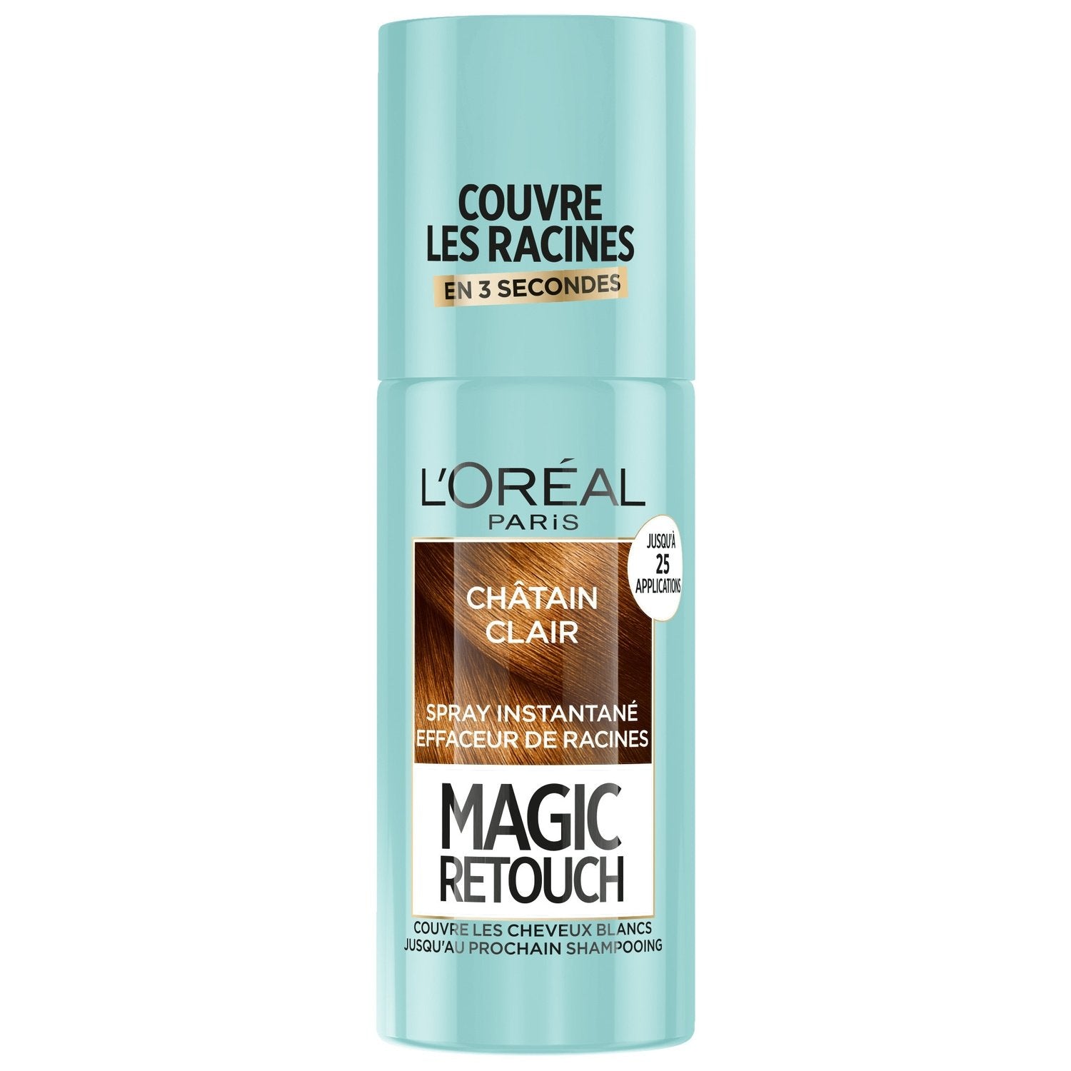 Light Brown Magic Retouch Root Touch-Up Spray for a Natural Look - Tem ...