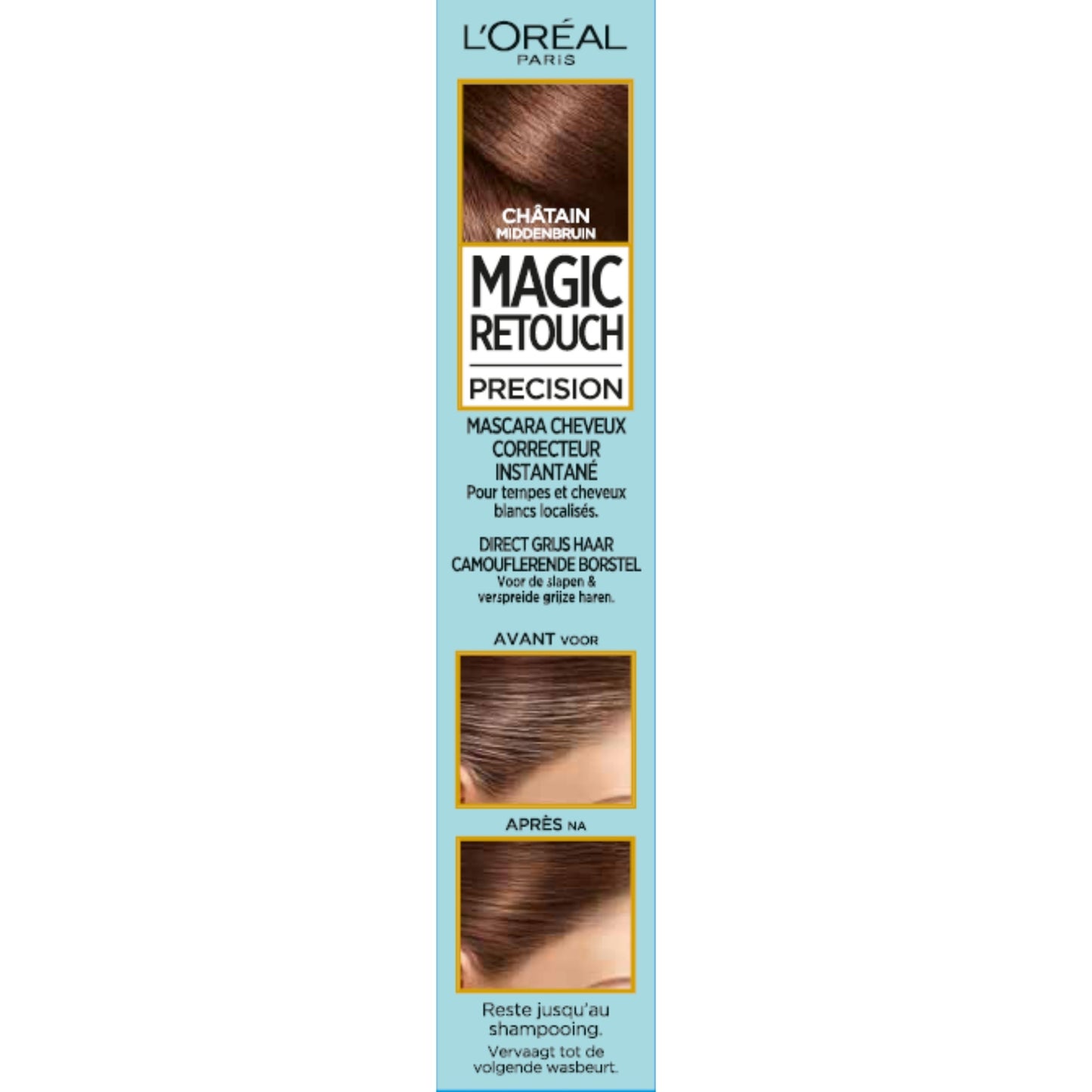 L'OREAL PARIS Magic Retouch Root Touch-Up Spray Temporary Hair Mascara Dark Brown