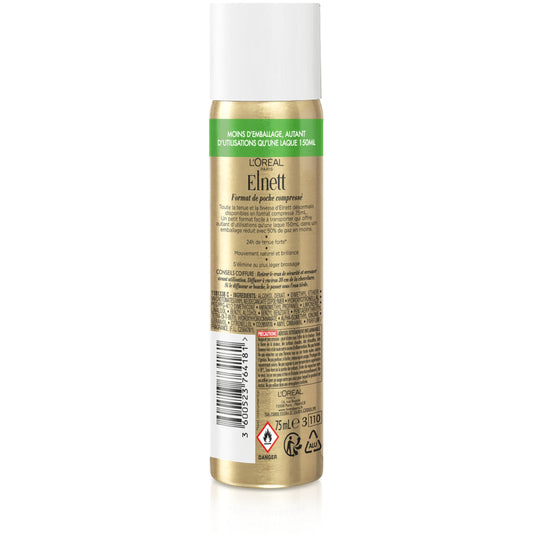ELNETT Compressed Size Strong Hold Hairspray