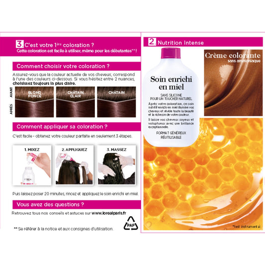 Coloration Cheveux 5102 Chocolat Givré CASTING CREME GLOSS