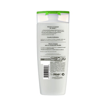 Shampoing 2en1 Vitalité Cheveux Normaux Multi-Vitaminé ELSEVE