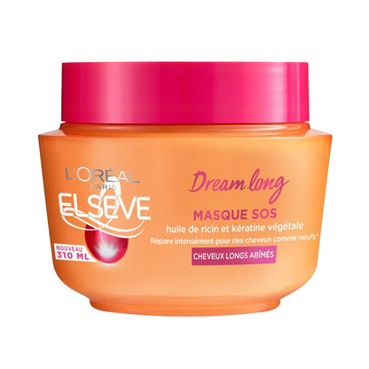 Masque Réparateur Cheveux Longs Abîmés Dream Long Elseve L'OREAL PARIS