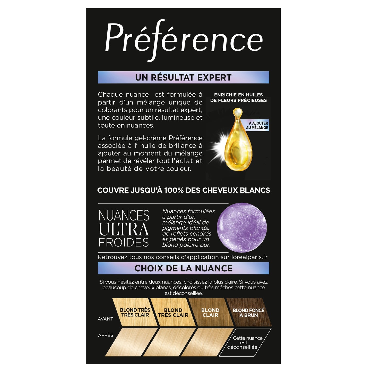 Permanent Hair Color 10.1 Helsinki Very Very Light Blonde PREFERENCE