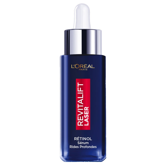 Sérum Visage Anti-Âge Nuit Rétinol Pur Rides Profondes L'OREAL PARIS le flacon de 30ml