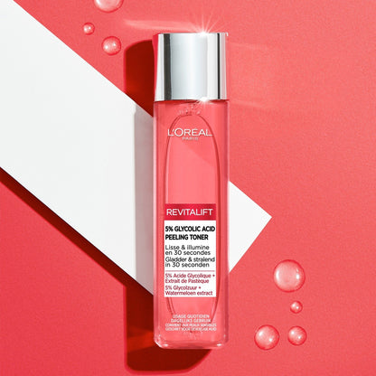 Soin Visage Lisse et Illumine Peeling Toner Revitalift L'OREAL PARIS